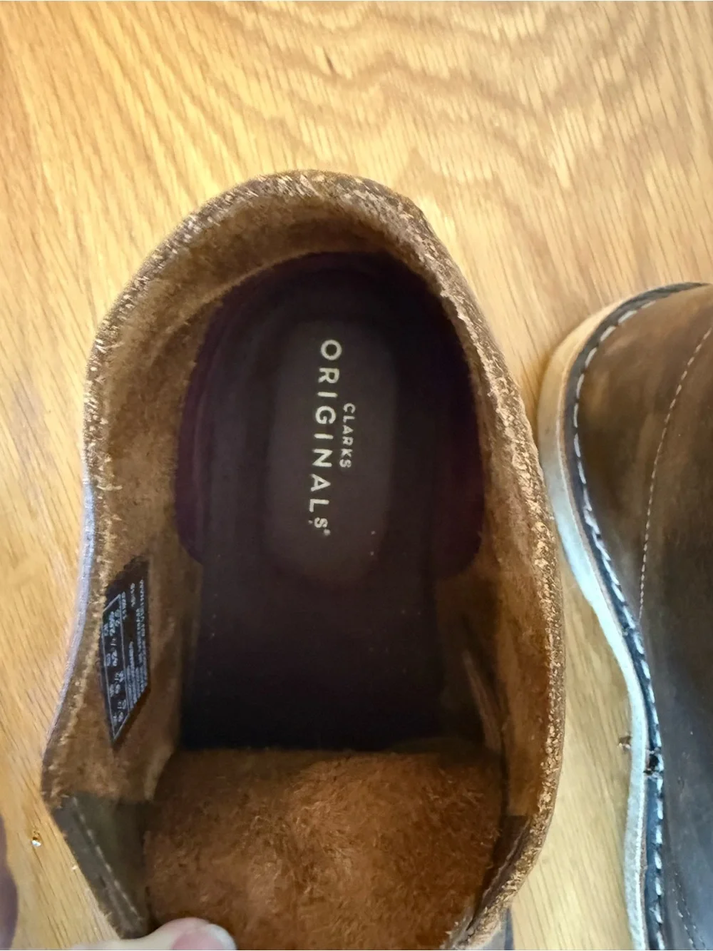 Clark's Mens Desert Boots – Beeswax Leather – Size 9.5